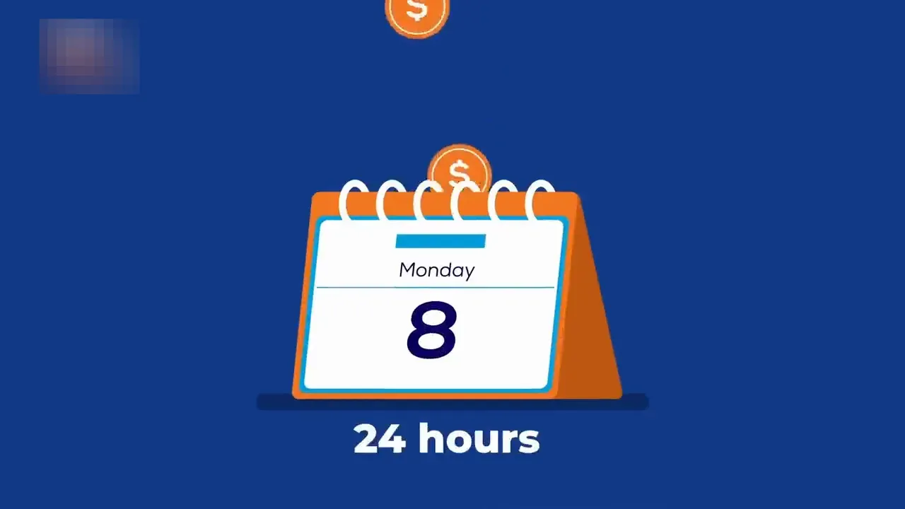 Television ad imagery promising 'cash in as little as 24 hours' for pre-settlement funding