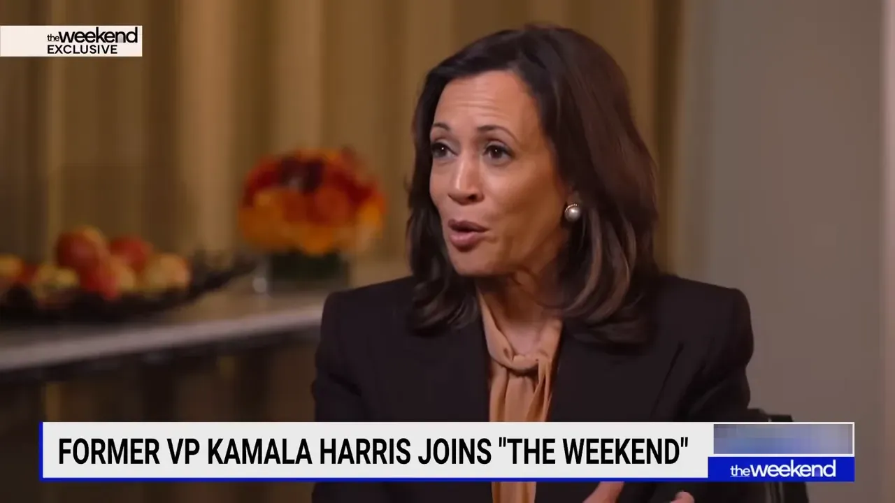 Harris on her book tour listening to communities