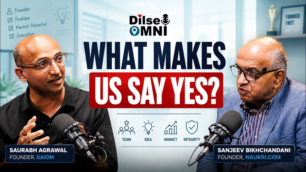 video thumbnail for 'The First Thing Investors Look for Before They Invest | Sanjeev Bikhchandani'