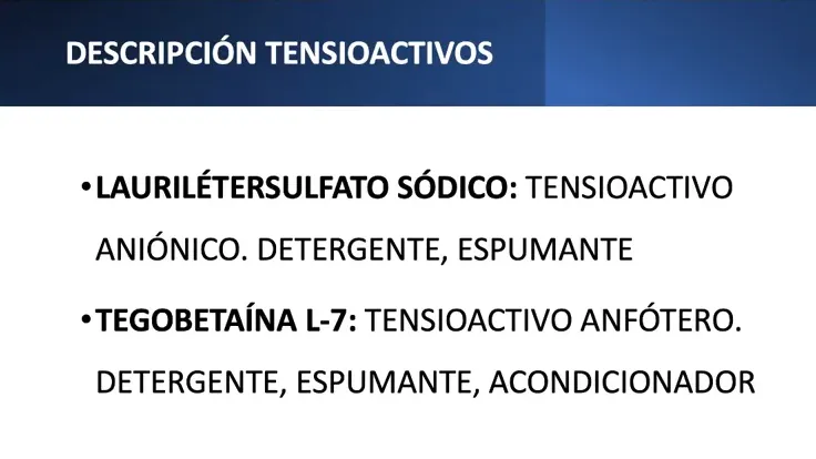 Explicación sobre el tensioactivo aniónico SLES y su poder detergente