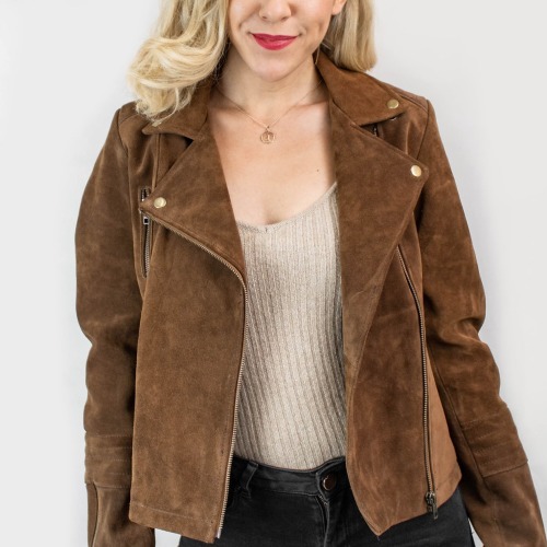 Suede Jacket | #brownsuede #brownsuedejacket #ladieswear #wo… | Flickr