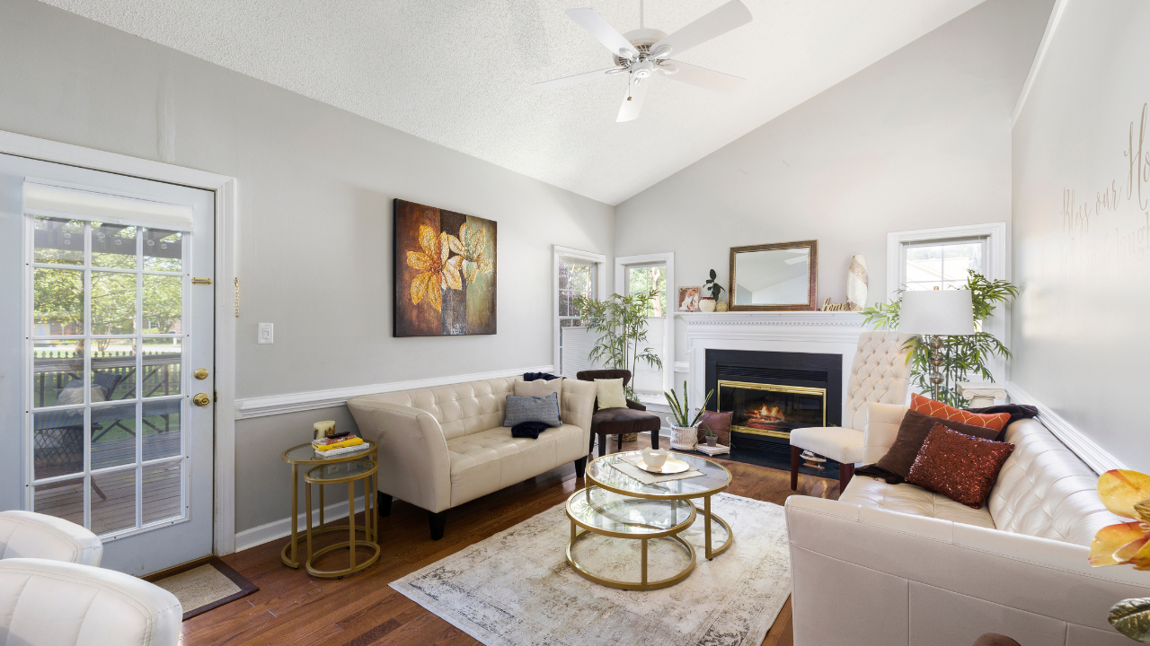 Spacious interior design of a home