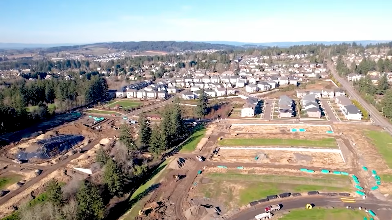 River Terrace is the major newer planned community in Portland