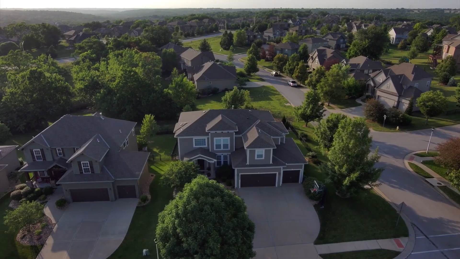 Aerial view of Highlands Ranch CO