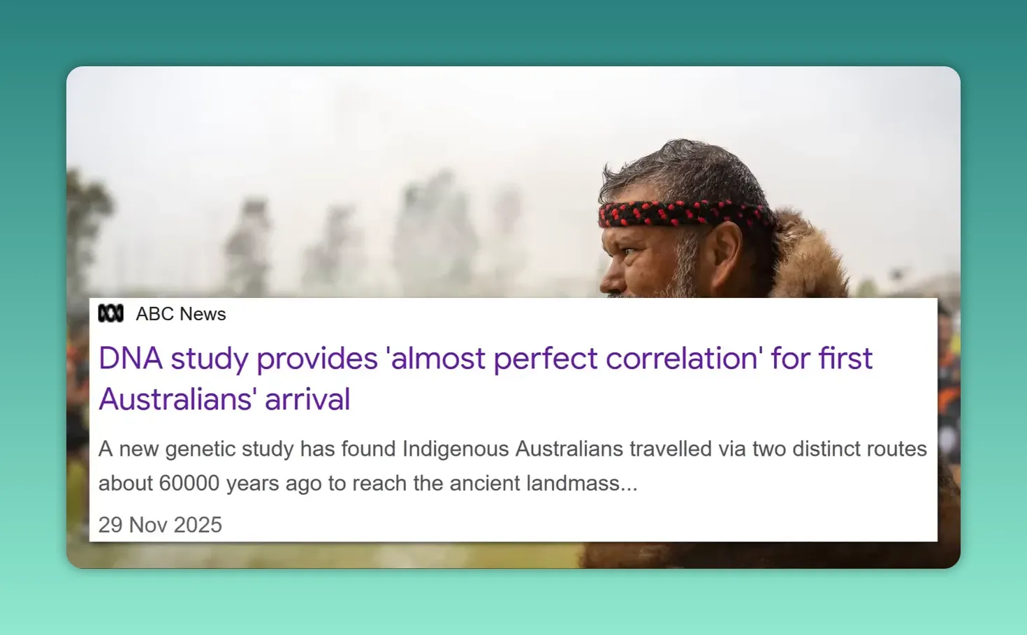 ABC News headline reading 