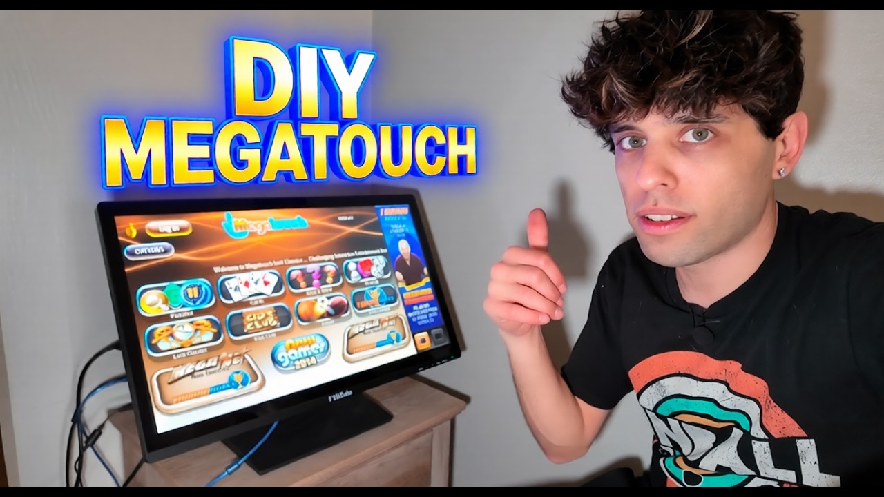 video thumbnail for 'How To Build A DIY Megatouch CHEAP!'