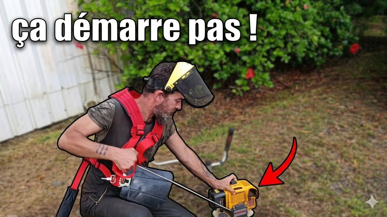 video thumbnail for 'Une cause souvent IGNORÉE sur ta débroussailleuse'