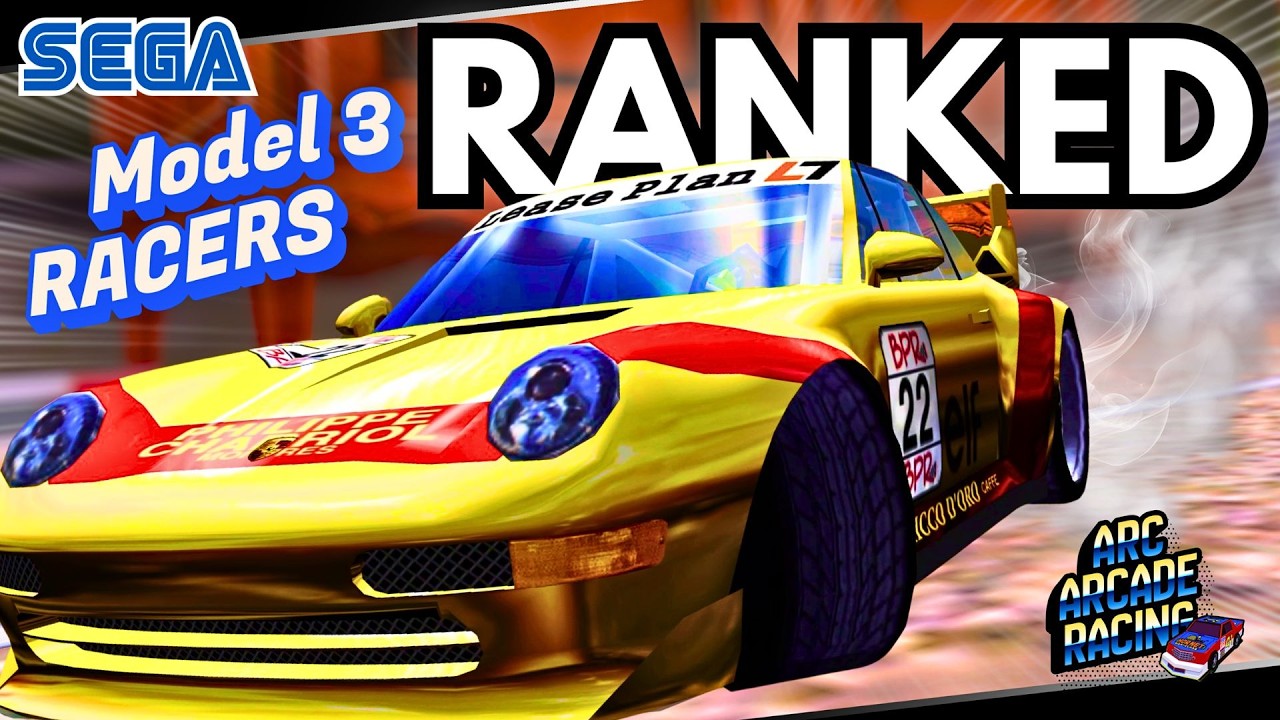video thumbnail for 'Ranking EVERY SEGA Model 3 Racer - I put Daytona WHERE?'