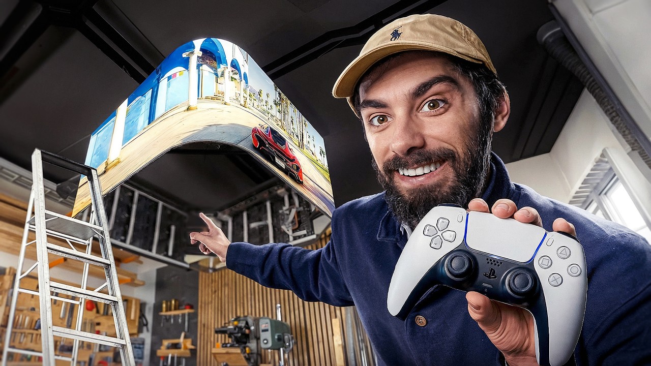 video thumbnail for 'J'ai fabriqué un écran GAMING de folie ! (léger et pas cher)'