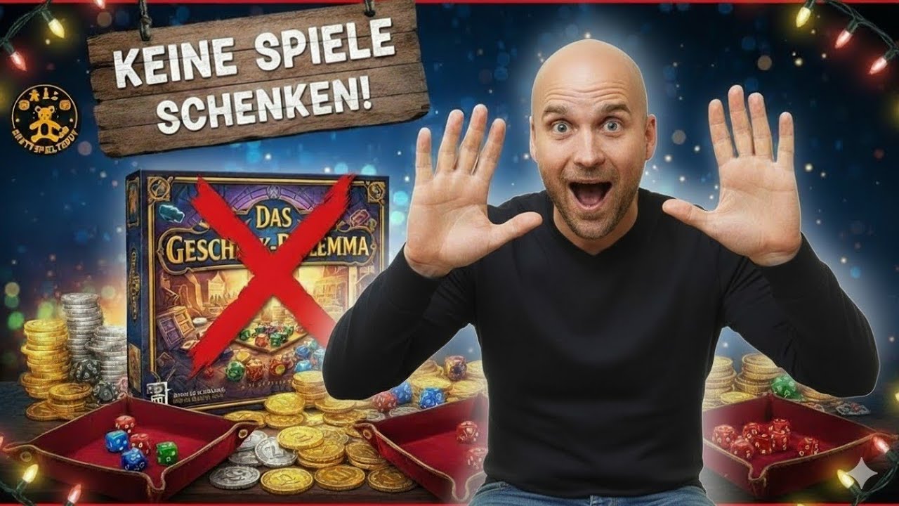 video thumbnail for '10 geniale Geschenke, die JEDER Brettspieler LIEBT (Keine Spiele!)'