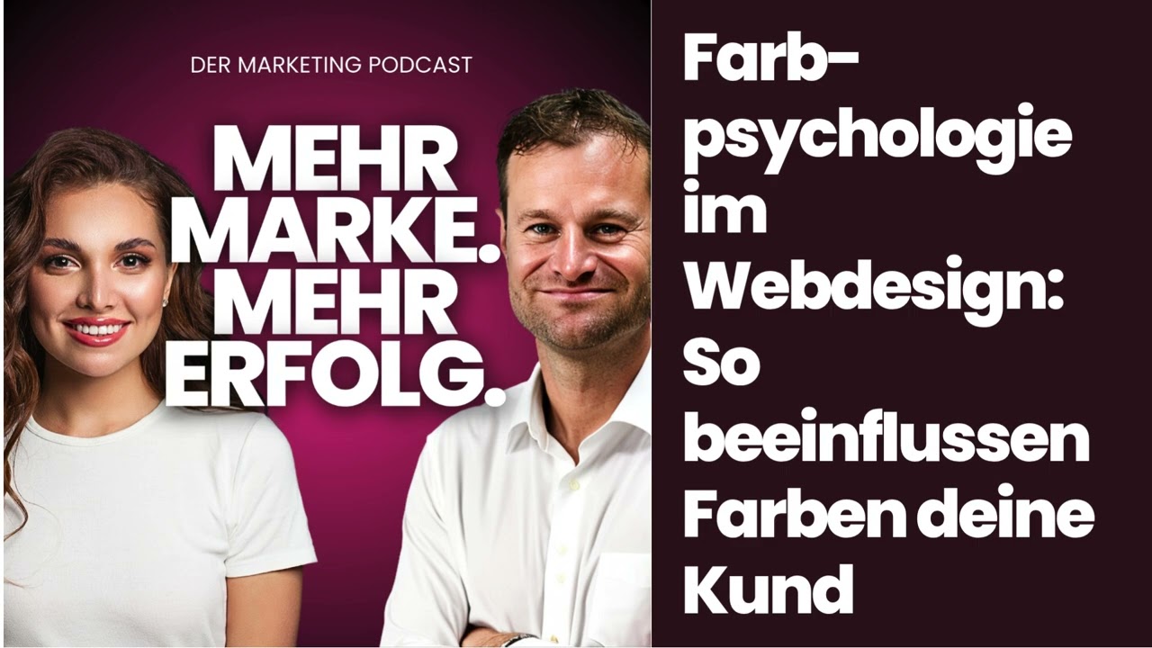 video thumbnail for 'Farbpsychologie im Webdesign: So beeinflussen Farben deine Kunden | von Moritz Dunkel'