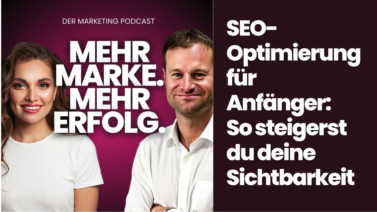 video thumbnail for 'SEO-Optimierung für Anfänger: So steigerst du deine Sichtbarkeit | Der Podcast von Moritz Dunkel'