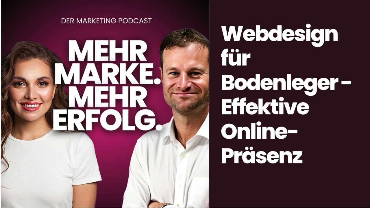 video thumbnail for 'Webdesign für Bodenleger Effektive Online Präsenz | Der Marketing Podcast von Moritz Dunkel'