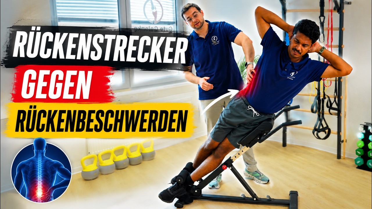video thumbnail for '3 Übungen am Rückenstrecker, die jeder kennen sollte'