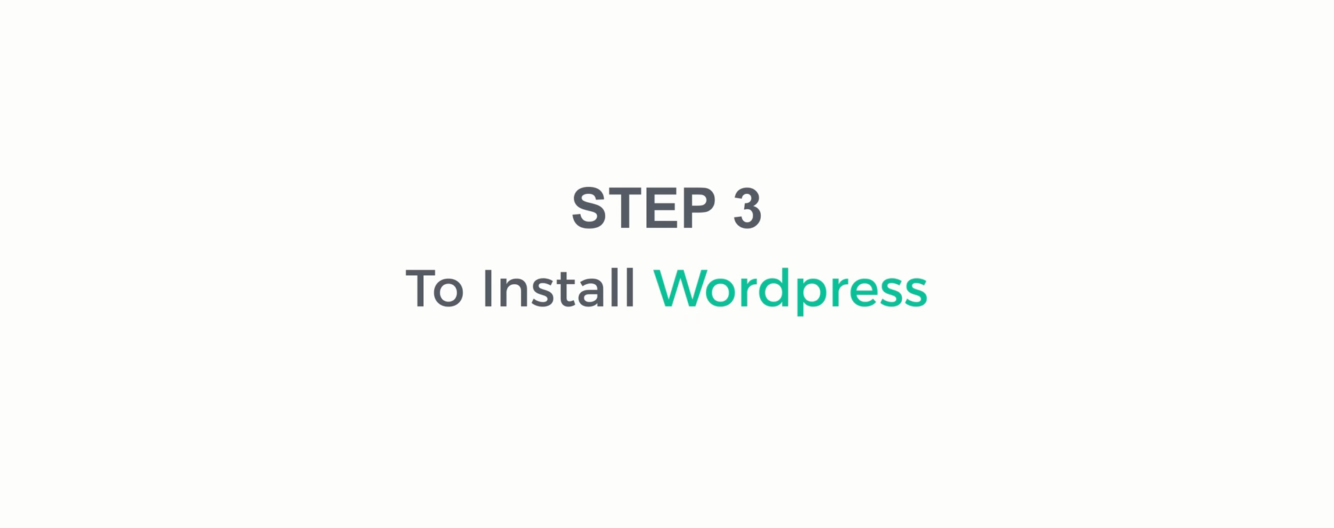 Install WordPress with Ease