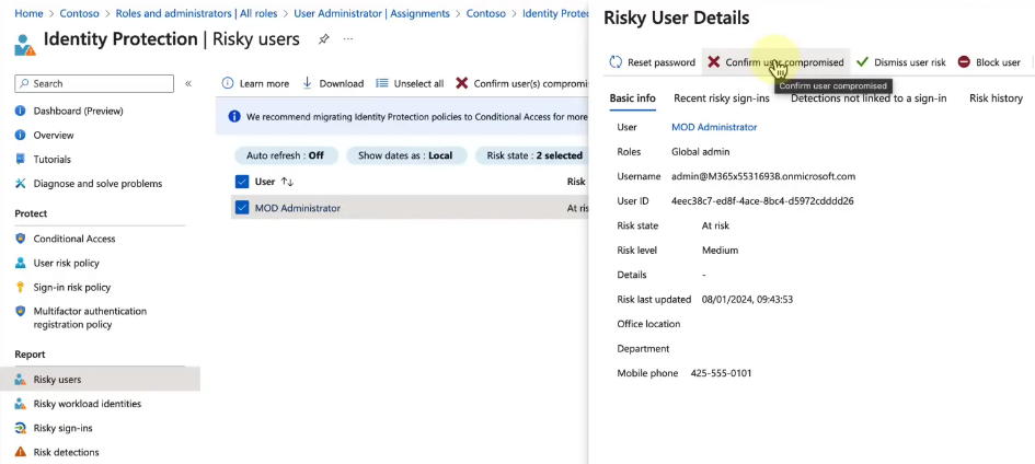 Microsoft 365 security