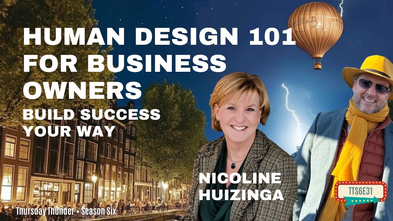 Featured image for the blog, "Human Design 101 for Business Owners: Build Success Your Way with Nicoline Huizinga"