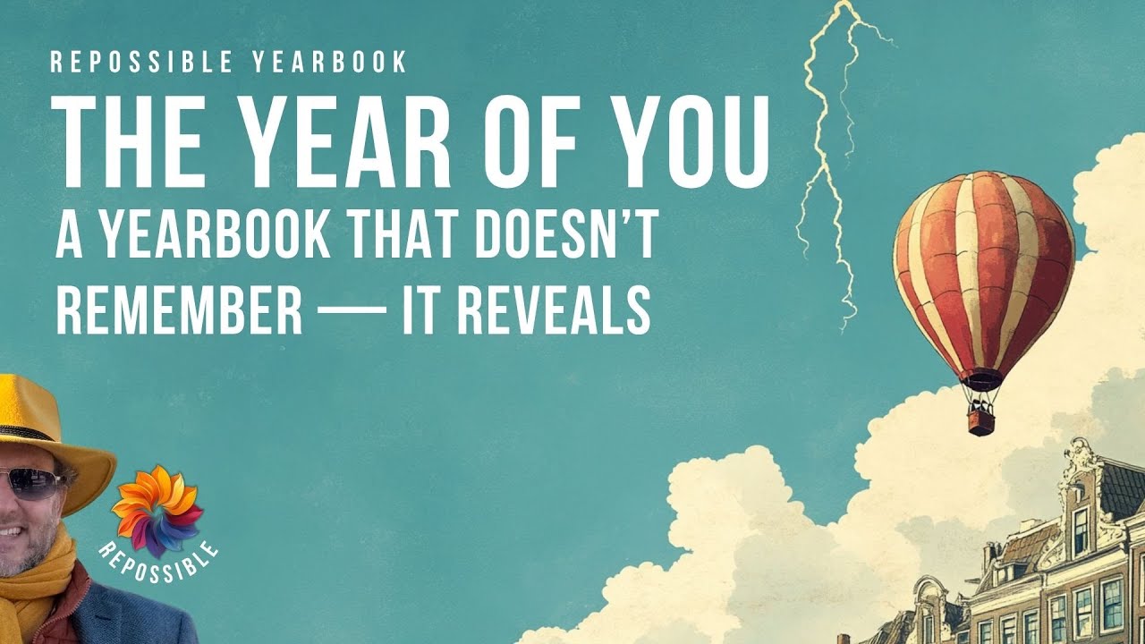 Featured image for the blog, "How to Create a Personal Yearbook: Crafting Your Future-Focused Repossible Yearbook"