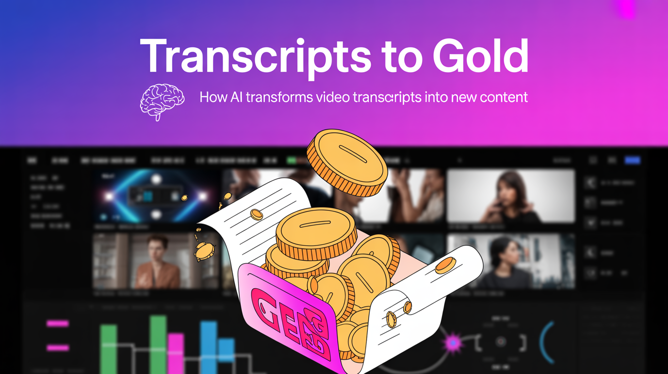 AI Transcripts to Gold: Repurpose Content in 2025