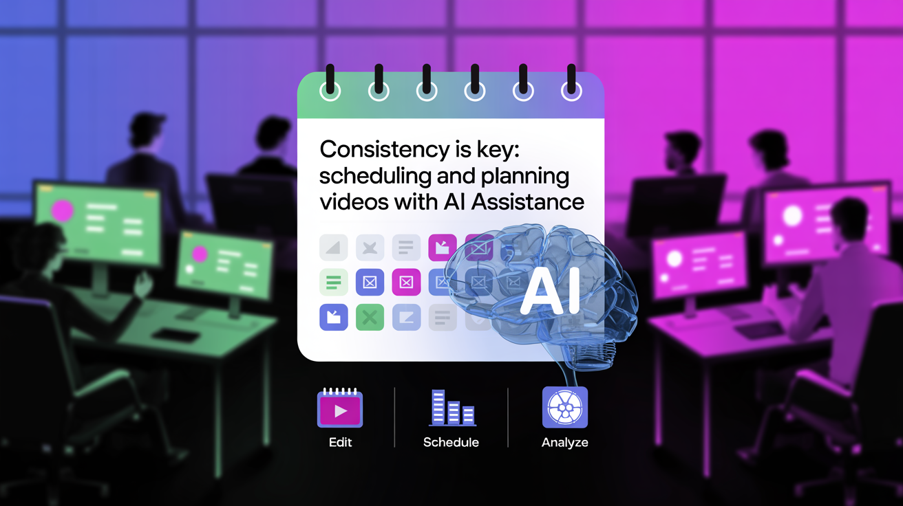 Master YouTube with AI: Consistent Scheduling