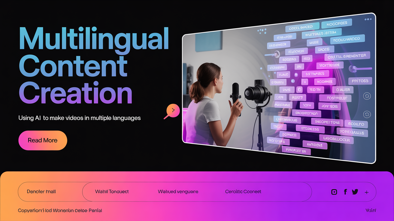 Expand Your Reach: Multilingual Videos with AI