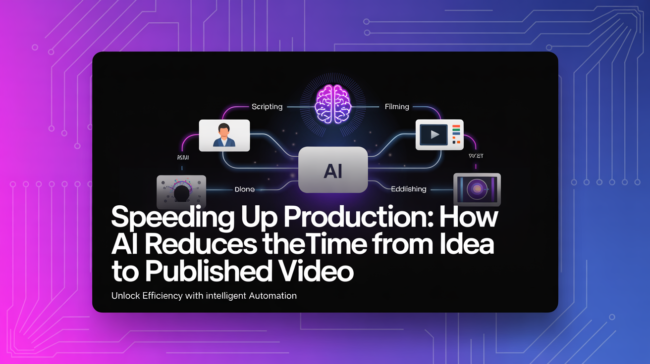 AI-Powered Video Production: Speed Up Your YouTube Game