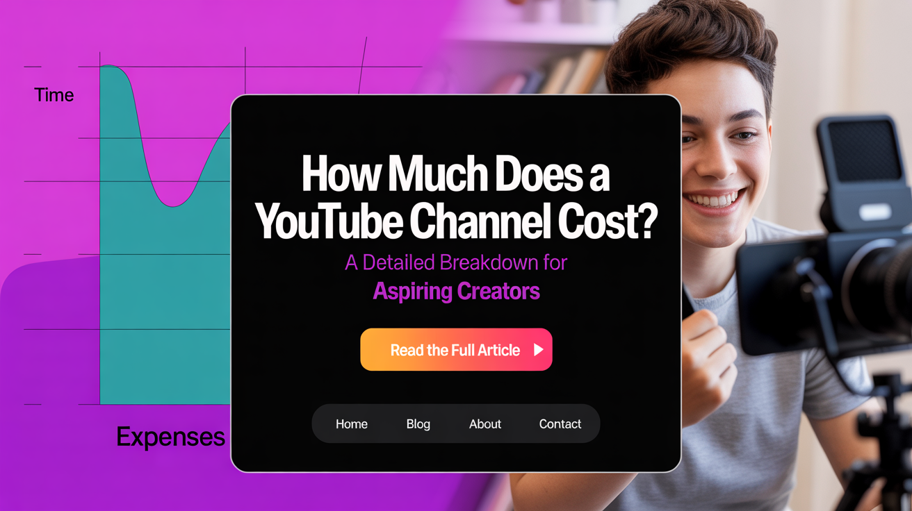 How Much Does a YouTube Channel Cost? A Detailed Breakdown for Aspiring Creators