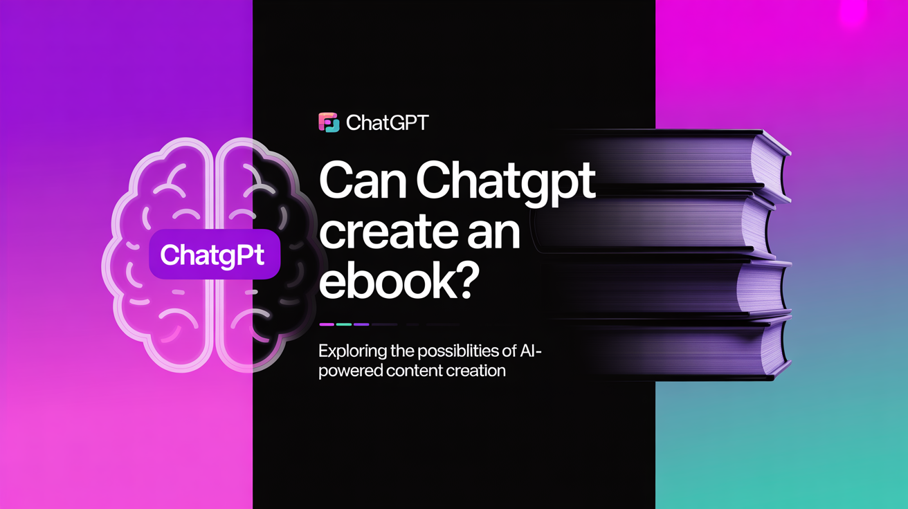 Can ChatGPT Create an eBook?