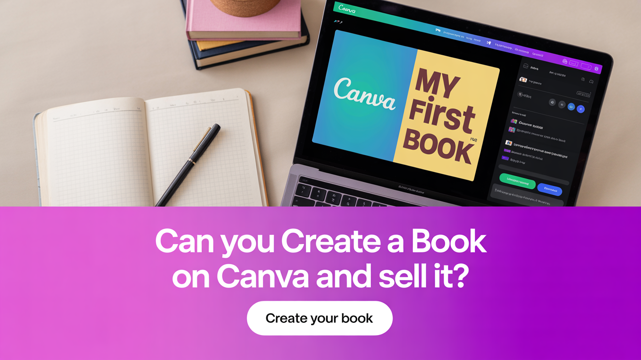 Can you create a book on Canva and sell it?