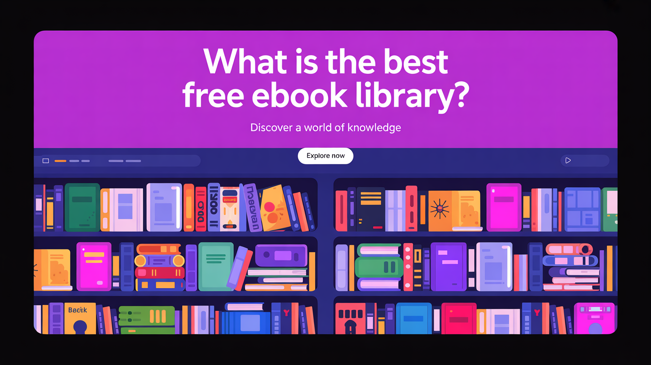 What is the best free eBook library?