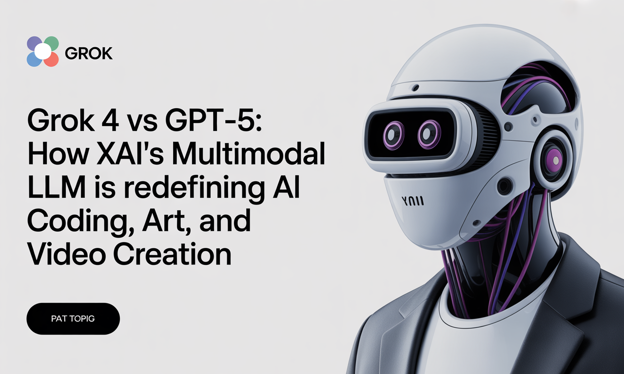 Grok 4 vs GPT-5: How xAI’s Multimodal LLM Is Redefining AI Coding, Art, and Video Creation