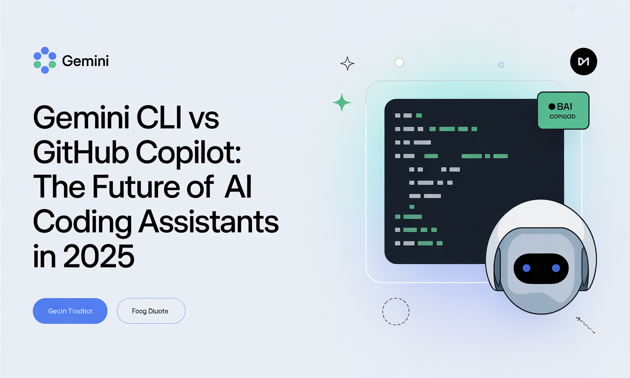 Gemini CLI vs GitHub Copilot: The Future of AI Coding Assistants in 2025