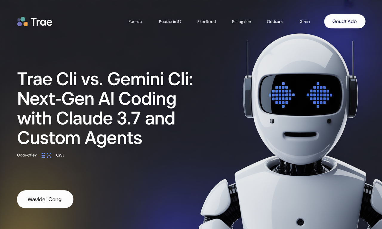 Trae CLI vs. Gemini CLI: Next-Gen AI Coding with Claude 3.7 and Custom Agents