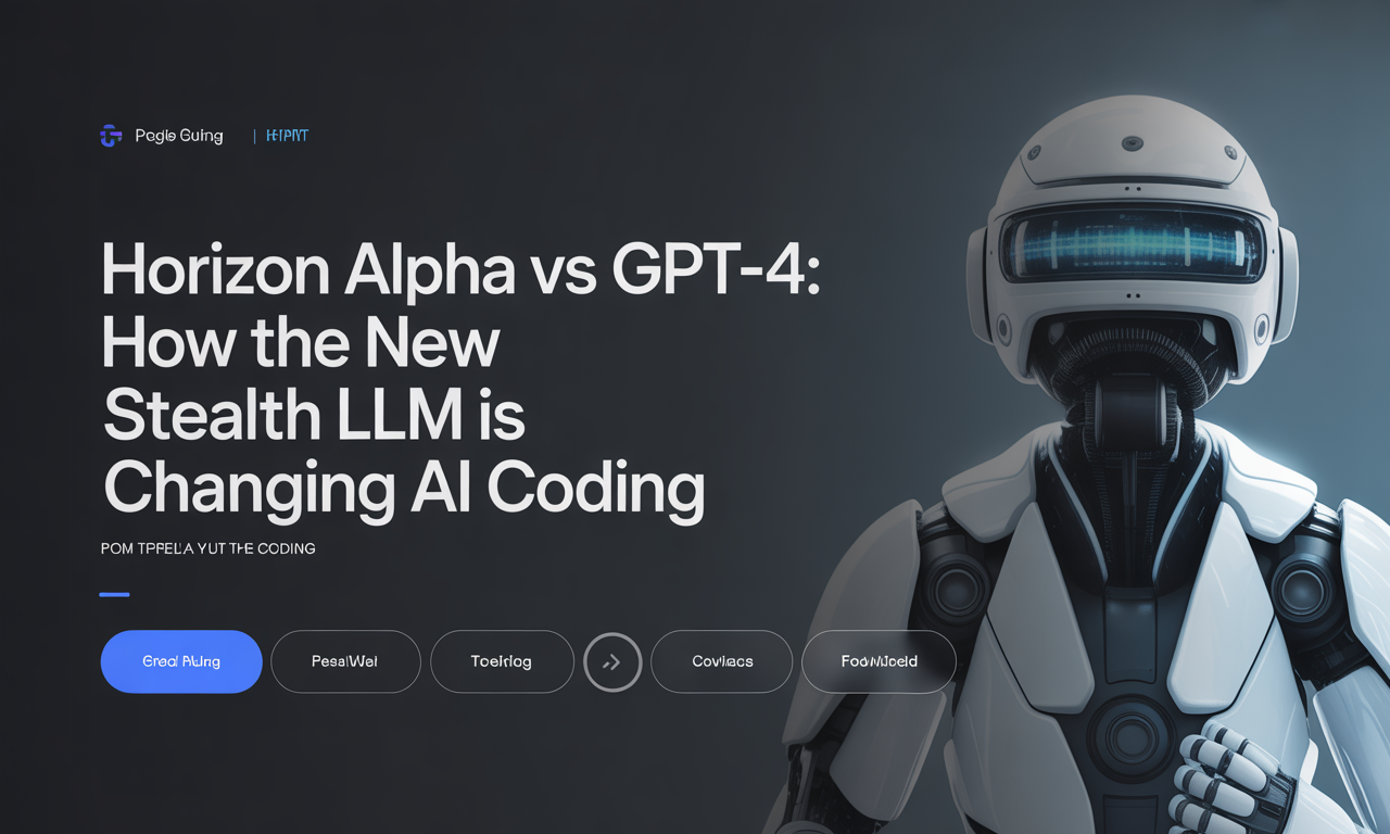 Horizon Alpha vs GPT-4: How the New Stealth LLM Is Changing AI Coding