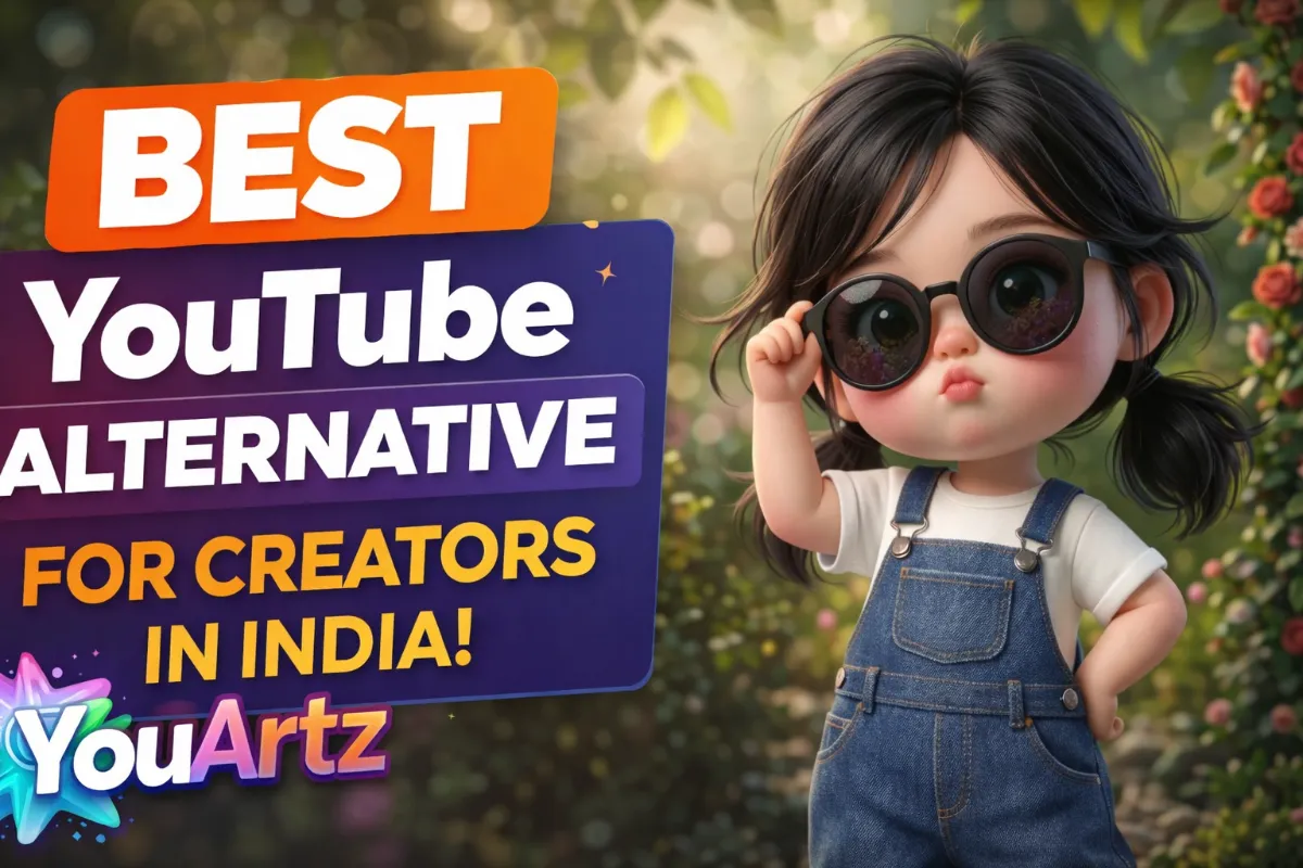 Why YouArtz is the Best YouTube Alternative for Emerging Creators in India