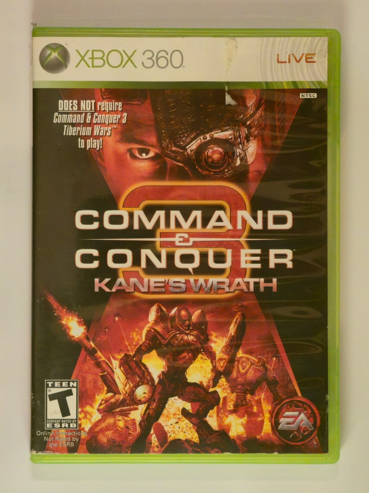 Command & Conquer 3: Kane's Wrath — Xbox 360 (2008)