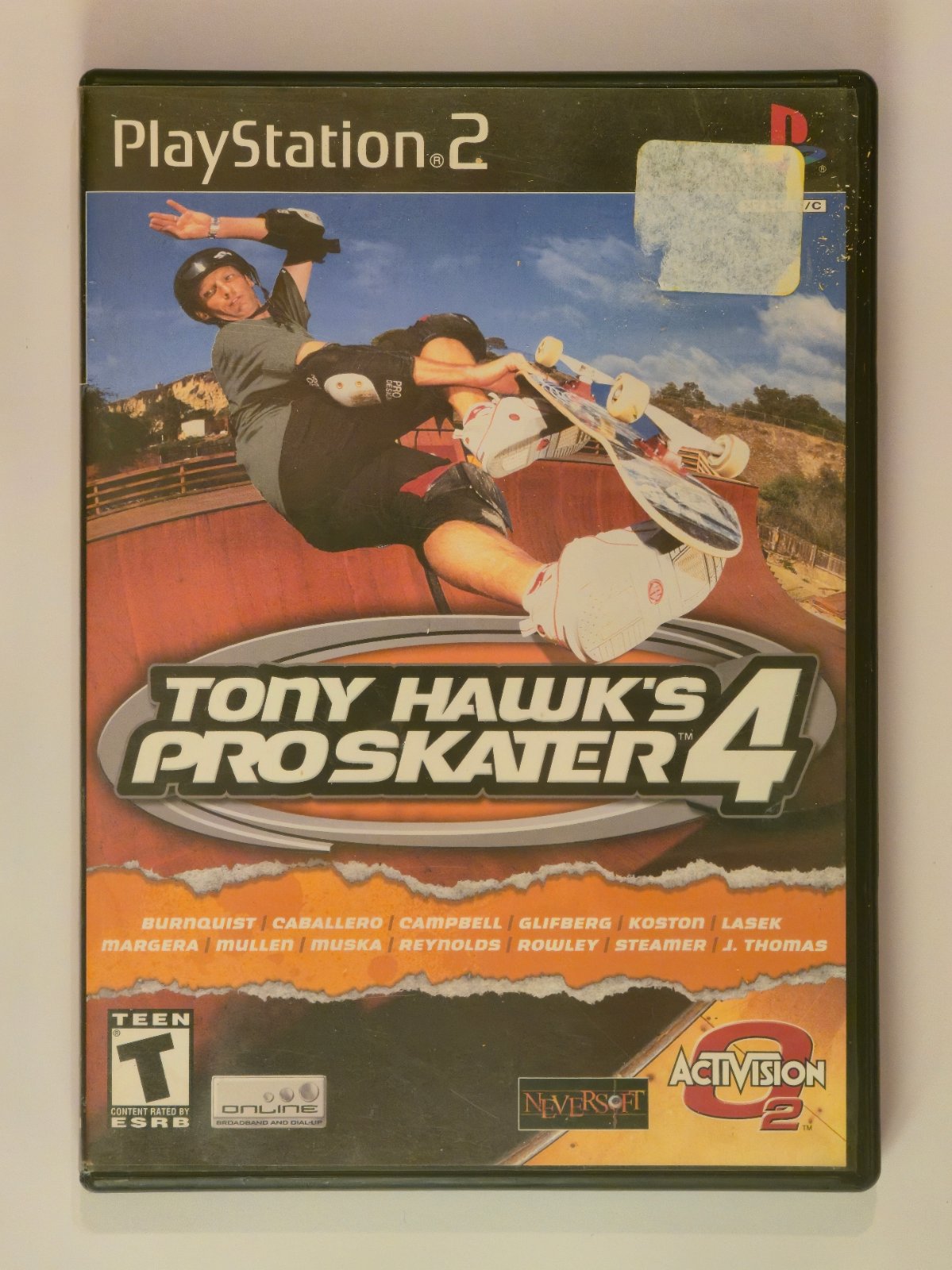 Tony Hawk's Pro Skater 4 — PlayStation 2 (2002)