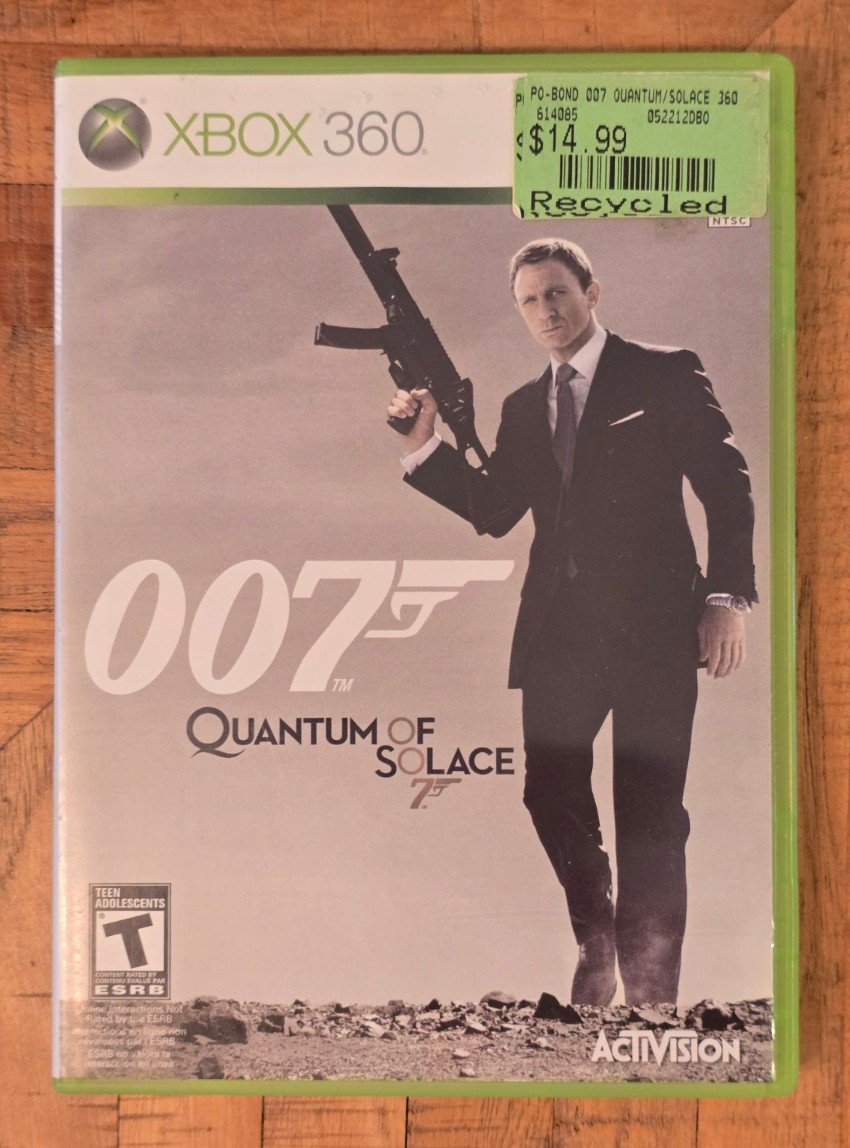 007: Quantum of Solace — Xbox 360 (2008)