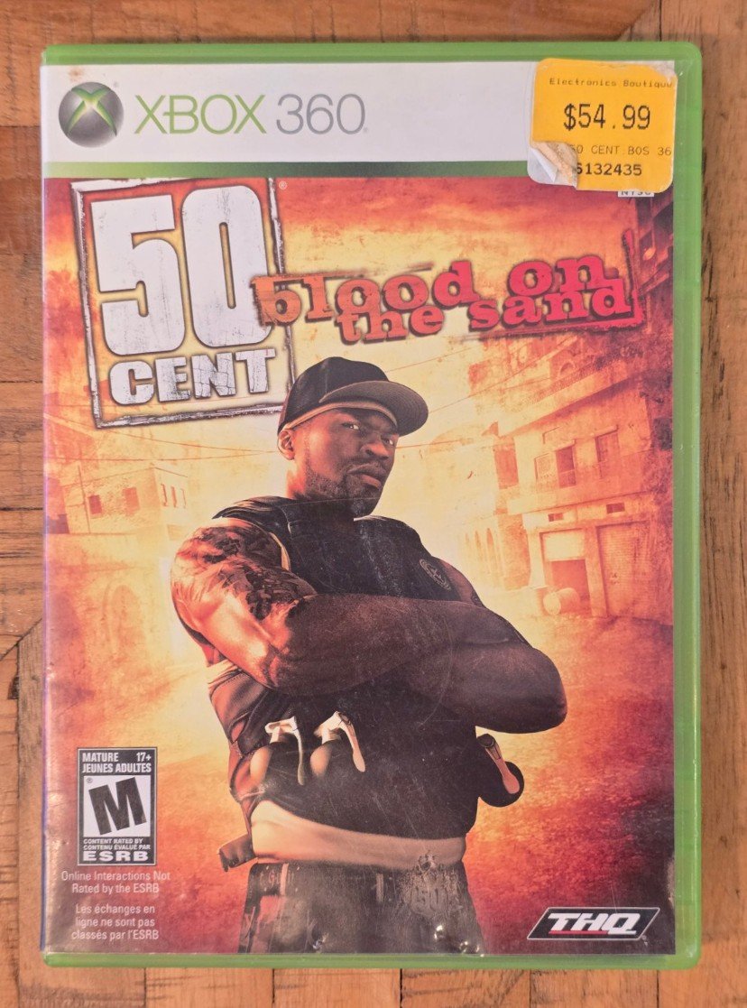 50 Cent: Blood on the Sand — Xbox 360 (2009)