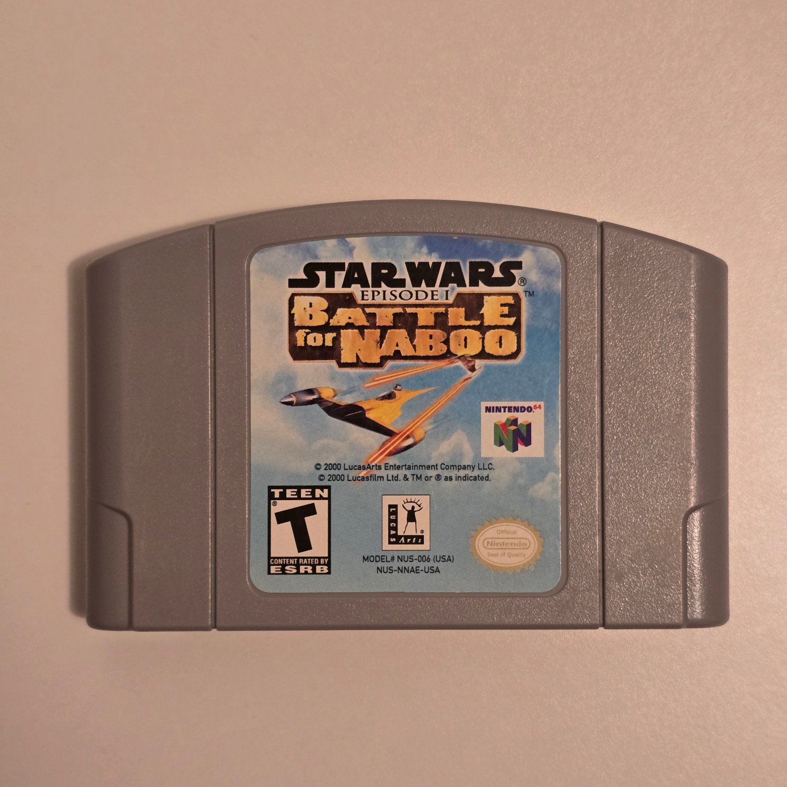 Star Wars Episode I: Battle for Naboo — Nintendo 64 (2000)