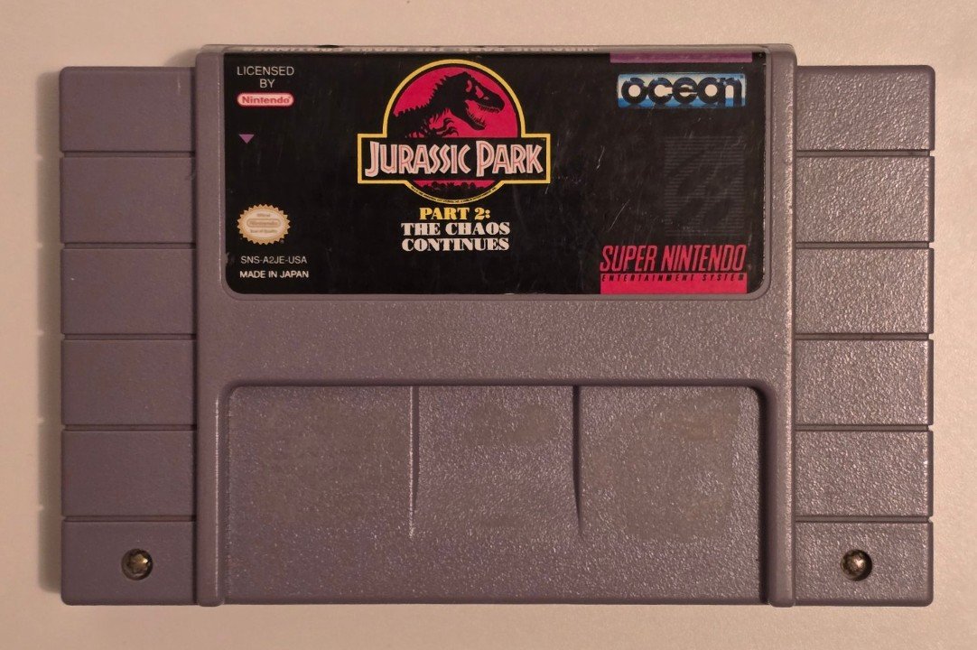 Jurassic Park Part 2: The Chaos Continues — Super Nintendo Entertainment System (1995)