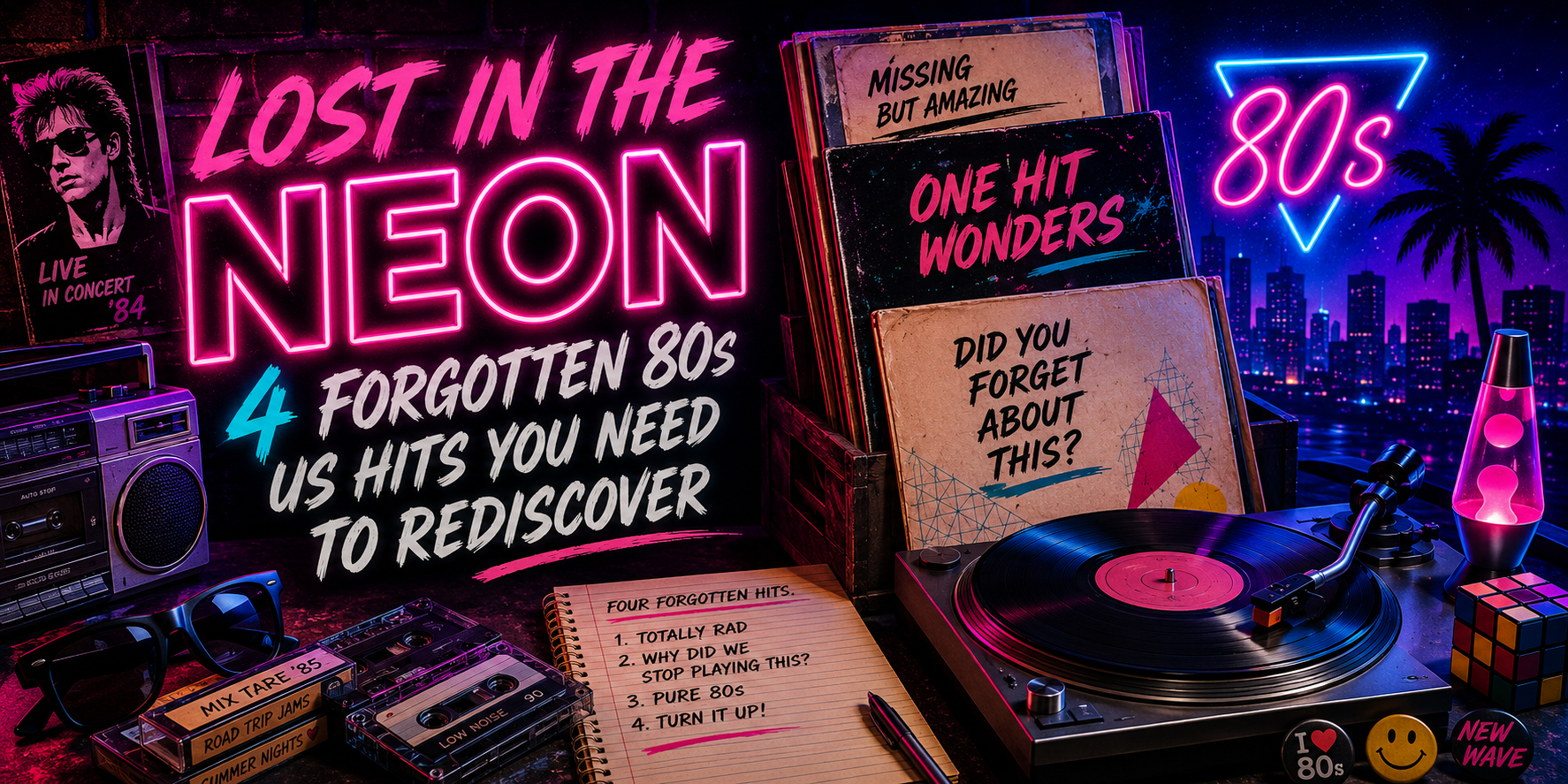 Lost in the Neon: 4 Forgotten 80s US Hits You Need to Rediscover
