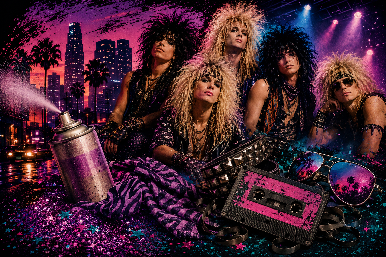 Glitter, Grit, and Aqua Net: How the ’80s Pop Metal Explosion Took Over the Airwaves