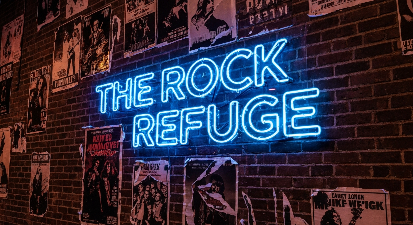 The Rock Refuge station artwork