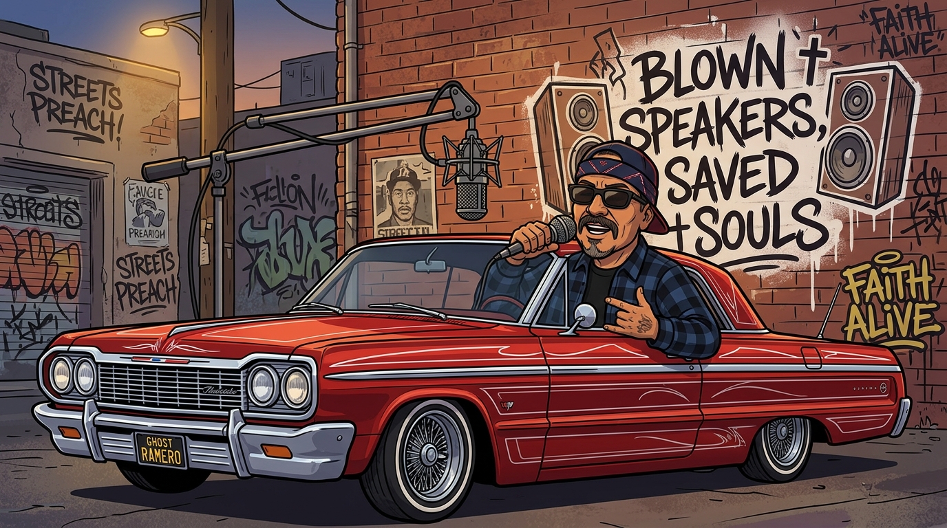 Blown Speakers, Saved Souls station artwork