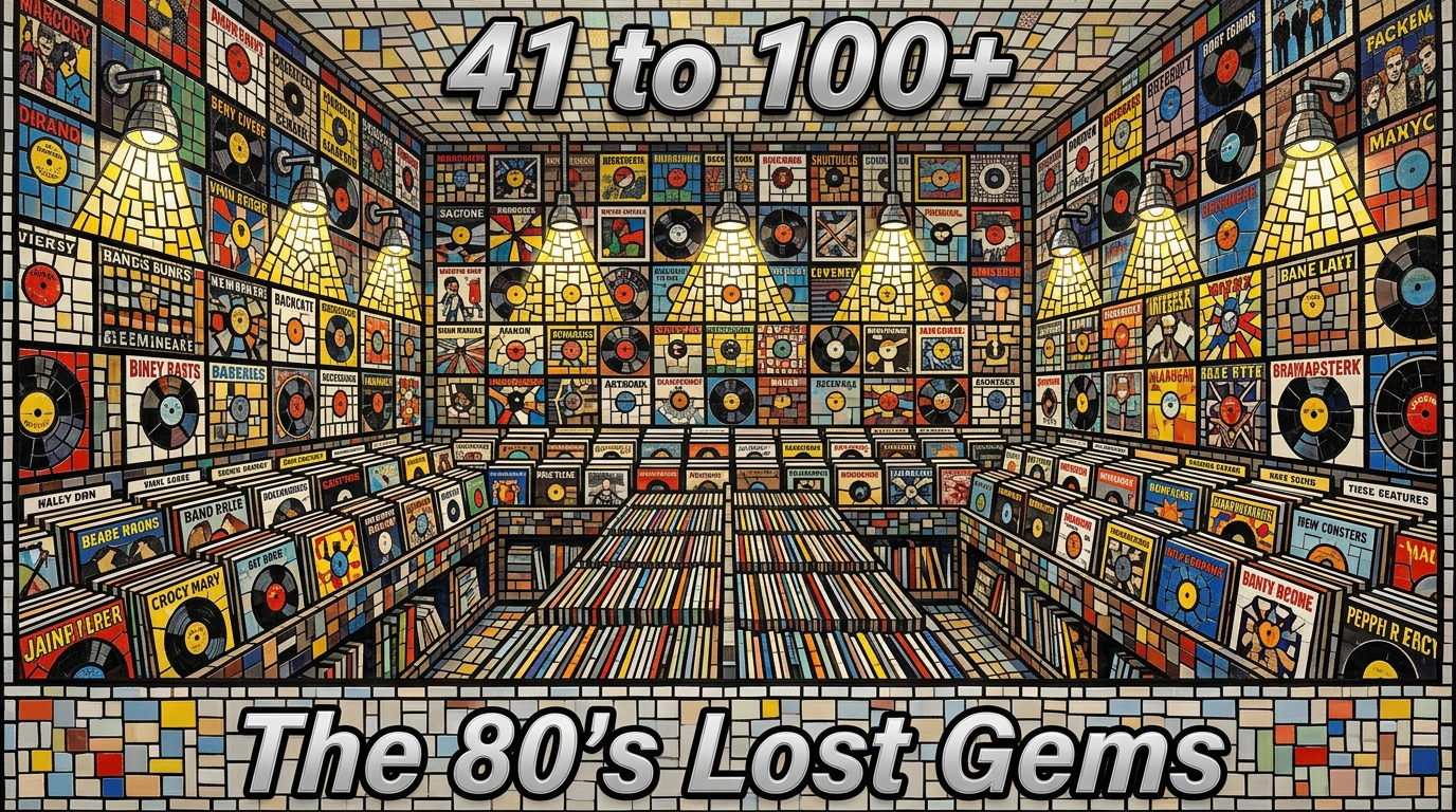 41 to 100 + (The 80's Lost Gems) station artwork