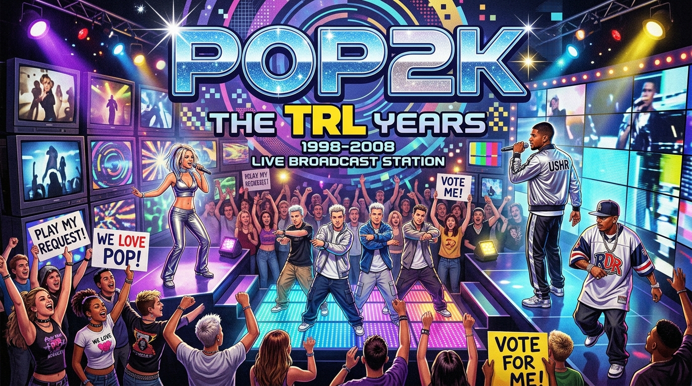 Pop2K - The TRL Years station artwork