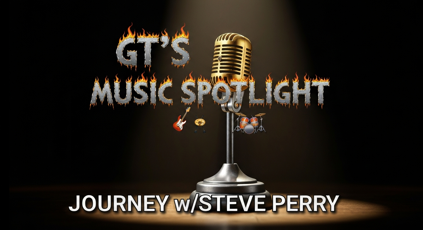 GT's Music Spotlight, featuring JOURNEY station artwork