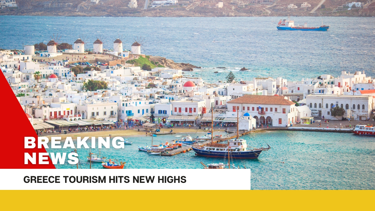 Greece tourism hits new highs