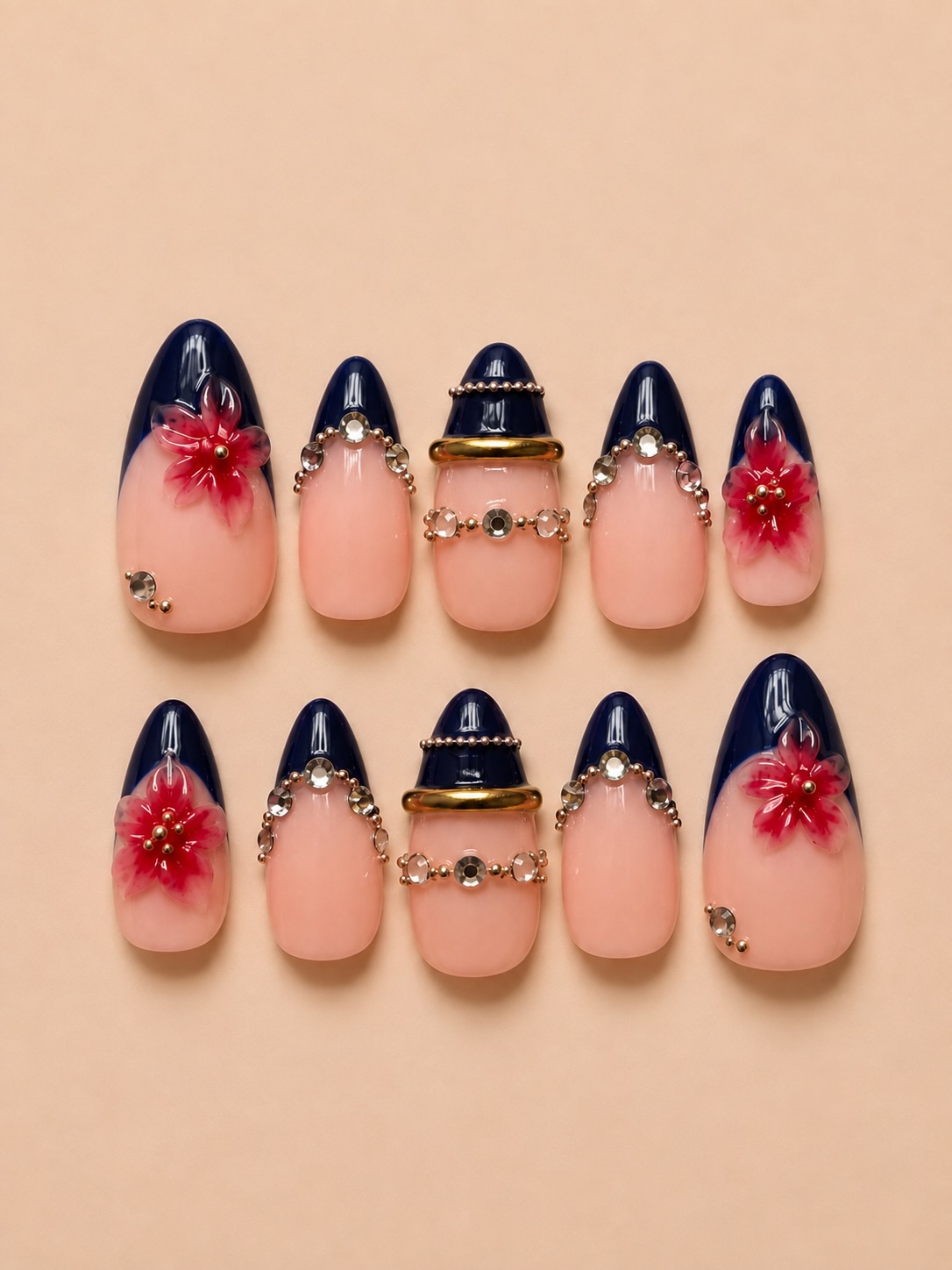 Jeweled Floral Romance